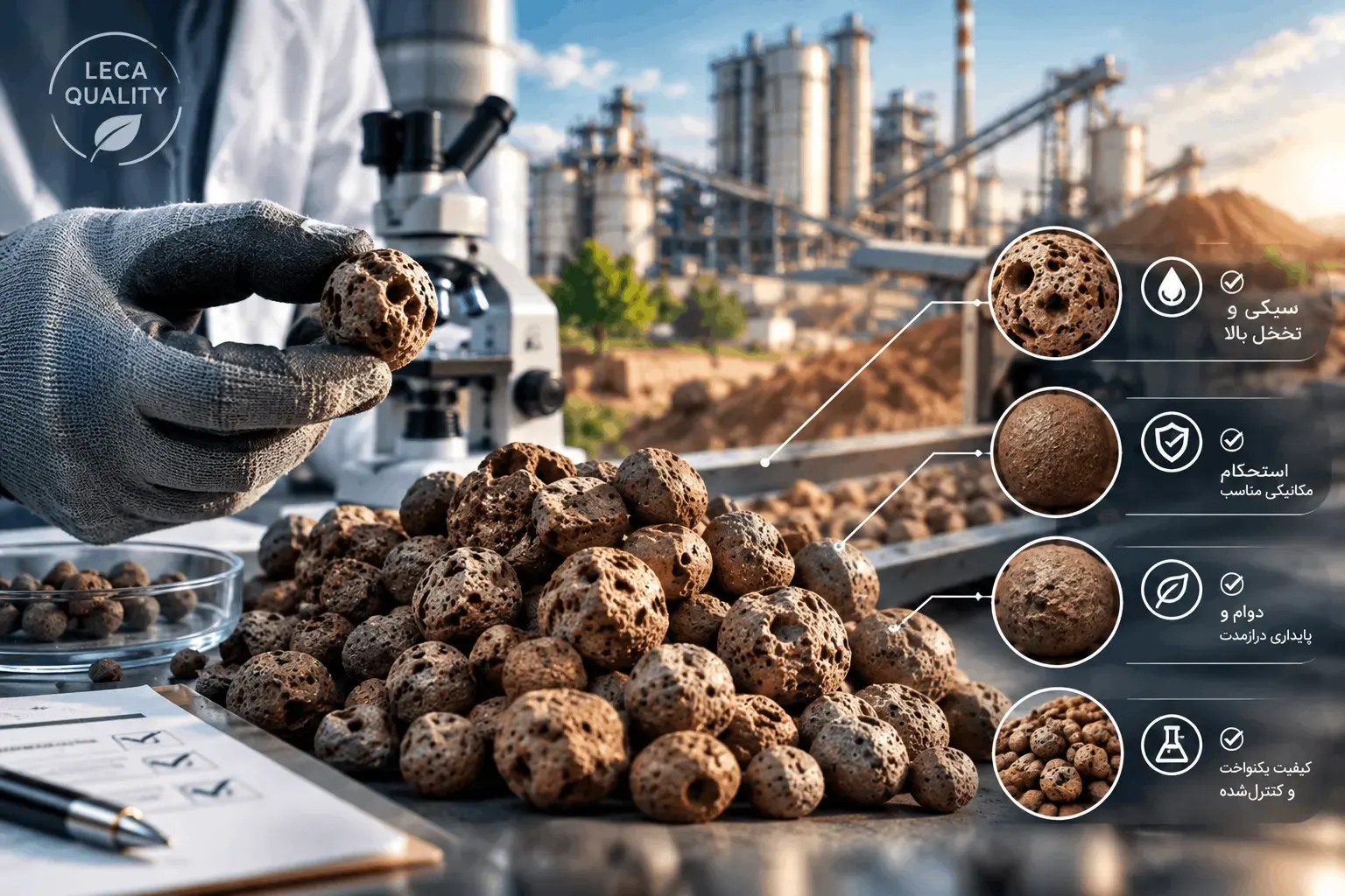 استاندارد می‌سازیم، کیفیت تحویل می‌دهیم.
